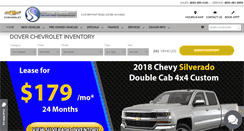 Desktop Screenshot of doverchevrolet.com